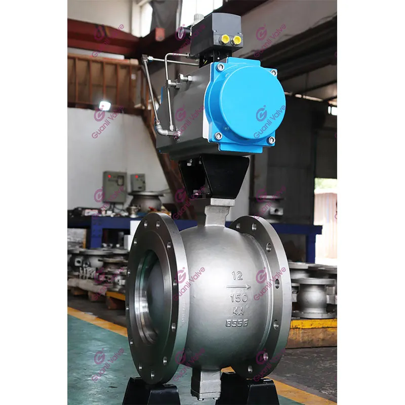 GVU647 СЕГМЕНТНЫЙ ШАРОВОЙ КЛАПАН С РЕЕЧНО-ШИННЫМ ПРИВОДОМ (1)