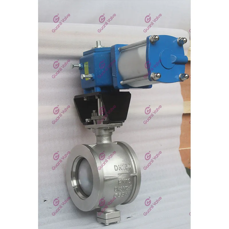 GVU647 СЕГМЕНТНЫЙ ШАРОВОЙ КЛАПАН СКОТЧ-ЙОК ПРИВОД (3)