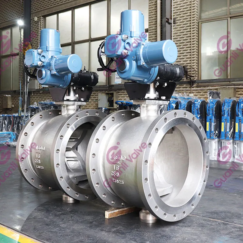 GVU947 СЕГМЕНТНЫЙ ШАРОВОЙ КЛАПАН ЭЛЕКТРИЧЕСКИЙ ПРИВОД (2)