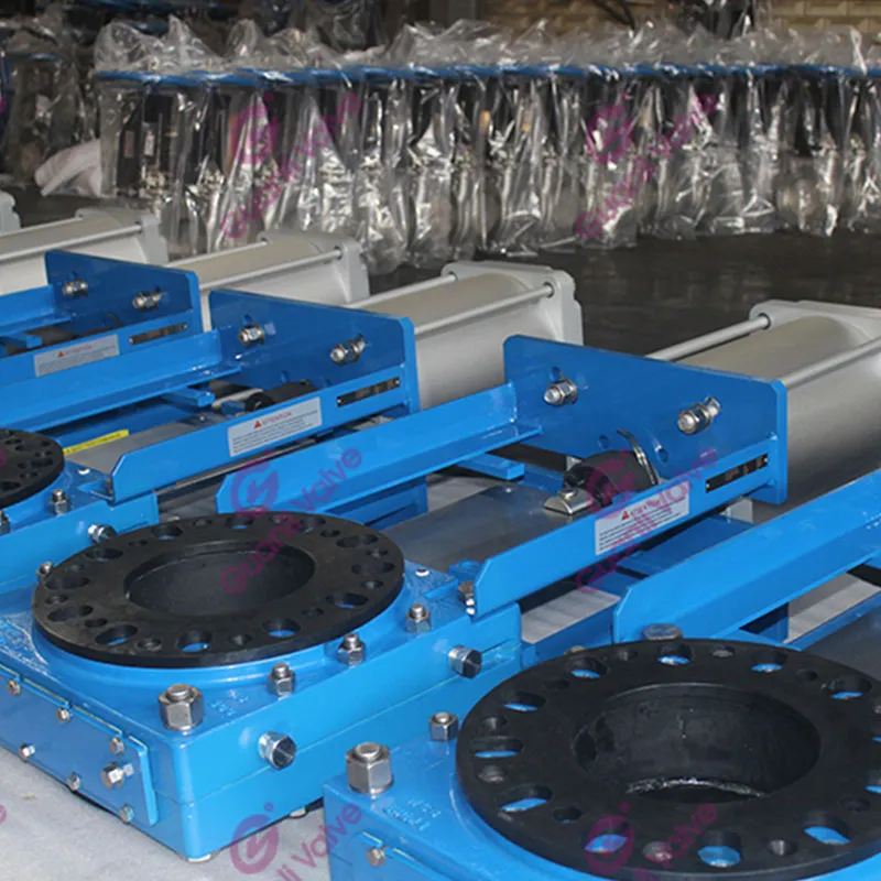 Ножевая задвижка для шлама