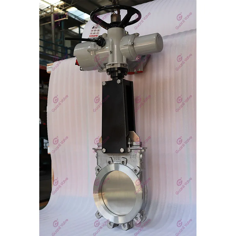 Однонаправленная ножевая задвижка GKO (1)