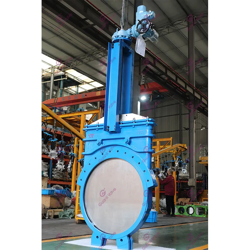 Однонаправленная ножевая задвижка GKU73 (3)