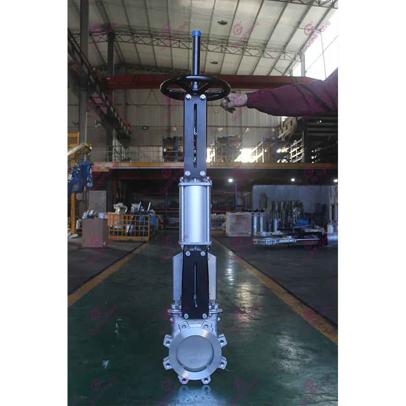 Однонаправленная ножевая задвижка GKU83 (3)